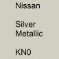 Preview: Nissan, Silver Metallic, KN0.